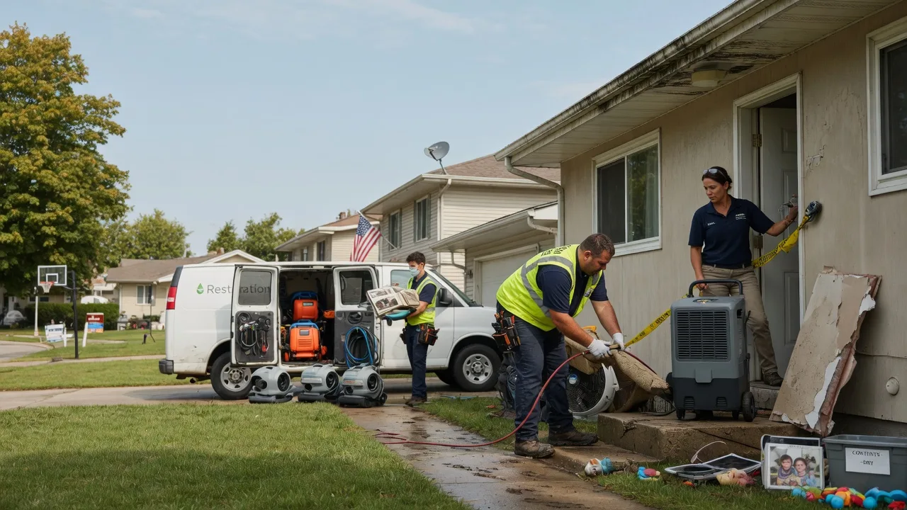 Water Damage Restoration in Lucerne, IN near me